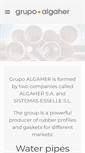 Mobile Screenshot of grupoalgaher.com